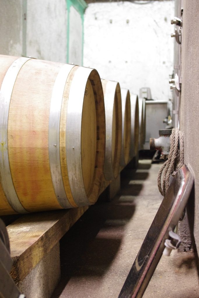 barriques de chêne